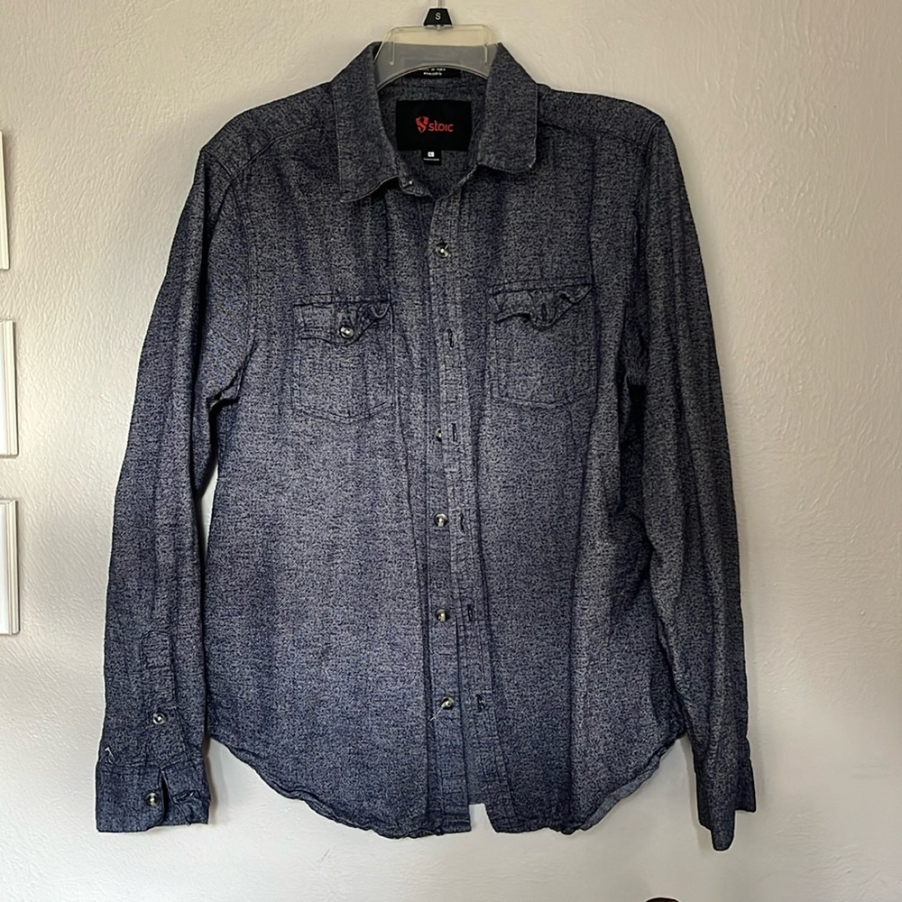 Stoic long sleeve cotton button down